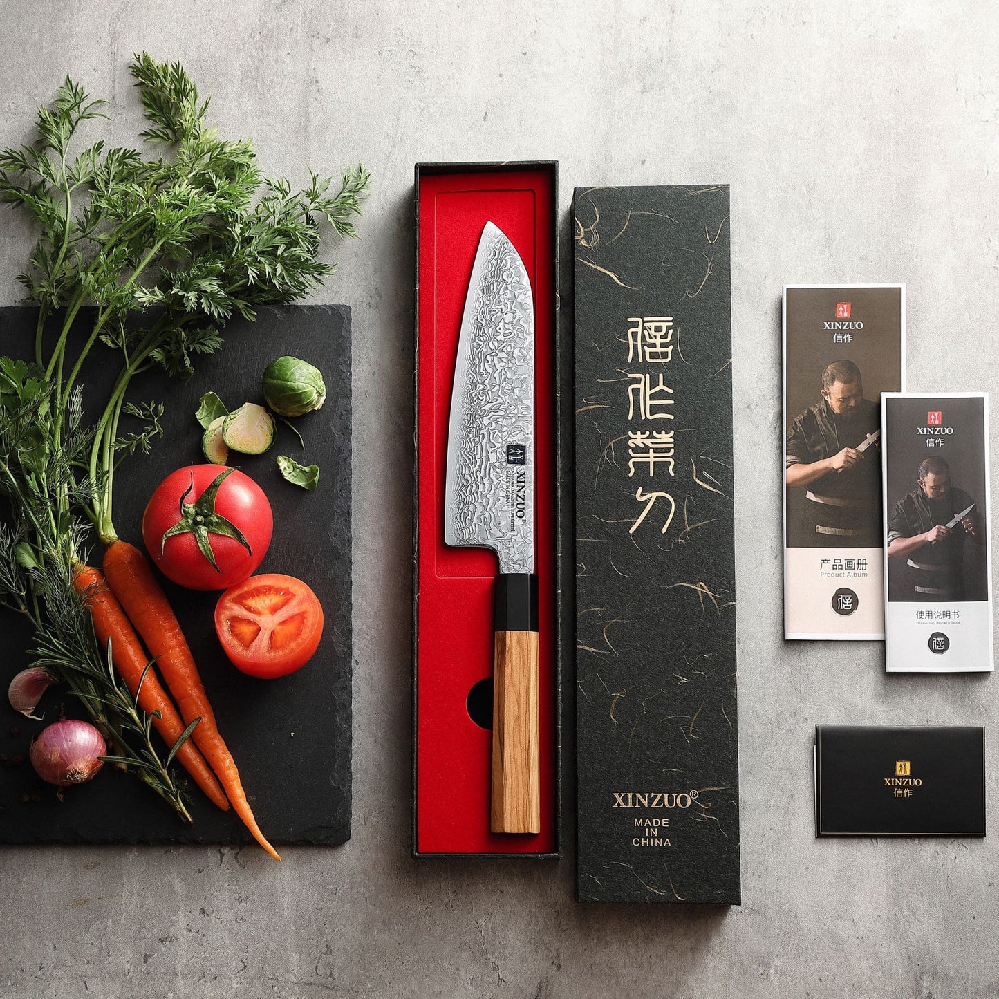 Zhen Serie Santoku