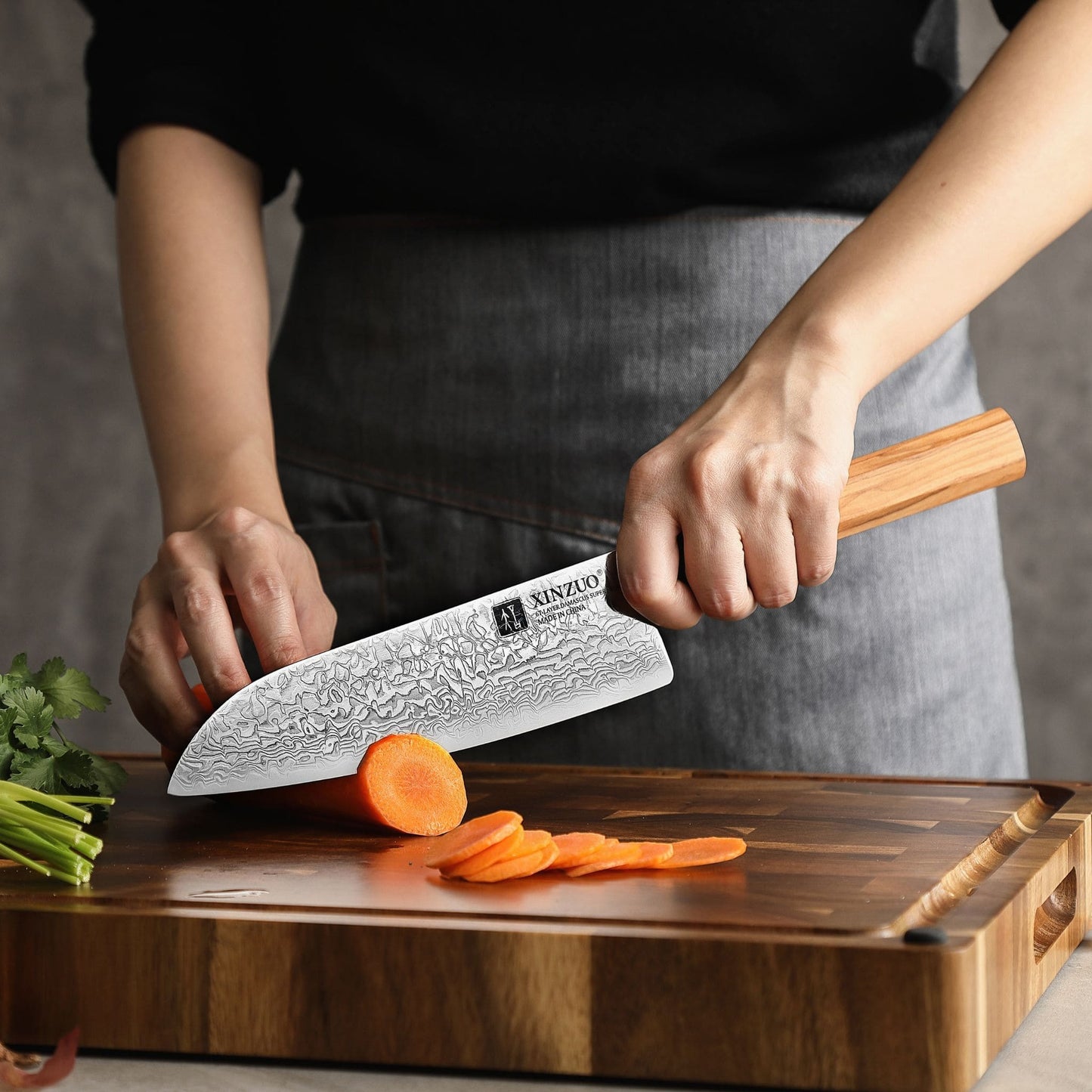 Zhen Serie Santoku